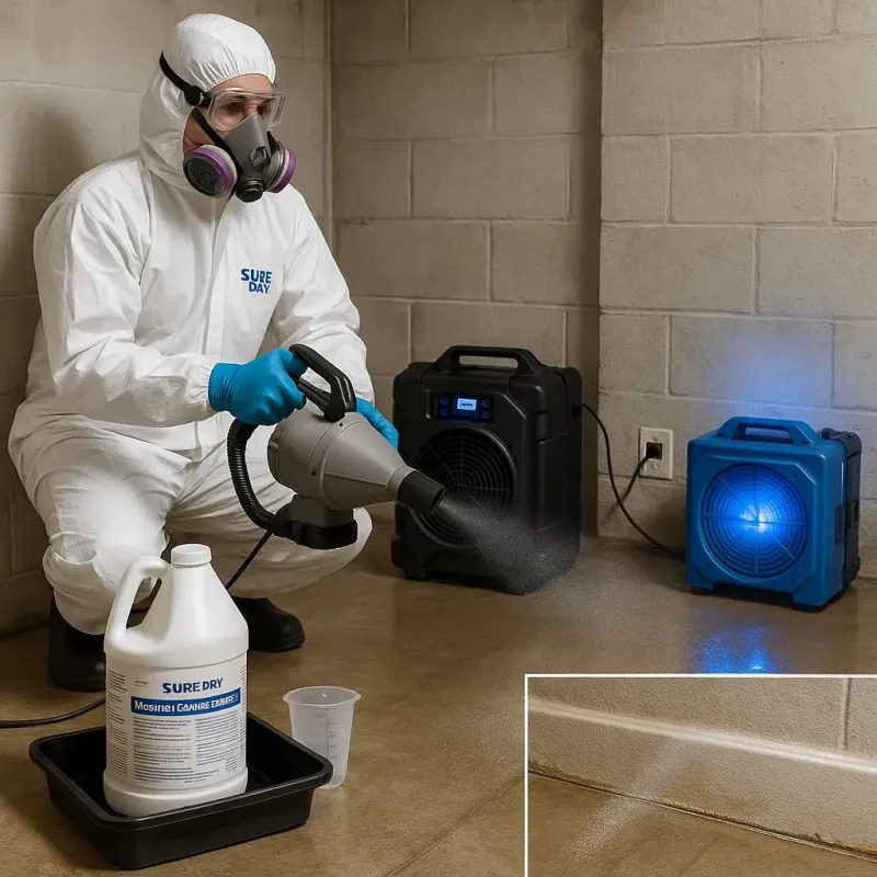 Sanitization and Odor Removal process in Russellville, KY