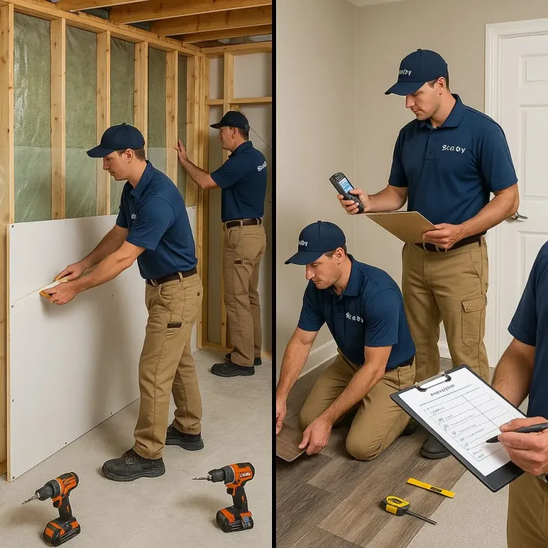 Repairs and Reconstruction process in Russellville, KY