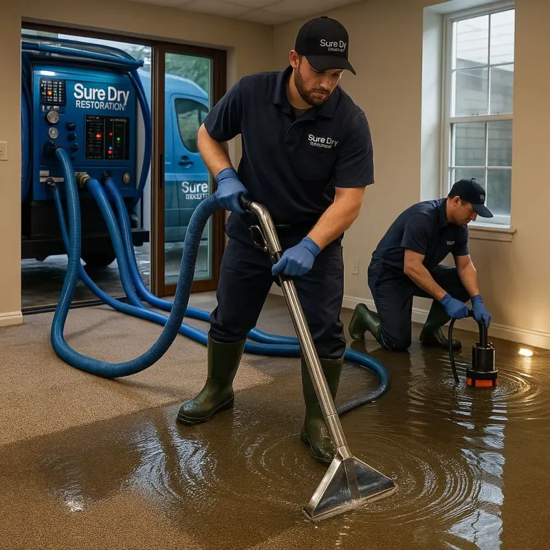 Water Extraction and Removal process in Russellville, KY